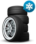 Pack 4 pneus hiver