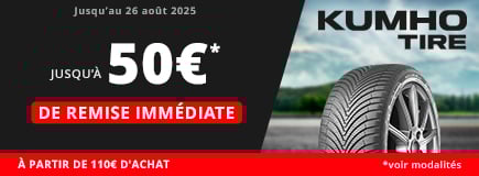 promo pneus auto kumho par chers