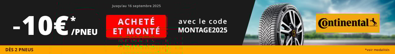 Promo pneus pas cher allopneus continental