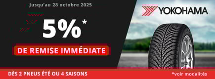 Promo pneu pas cher yokohama allopneus
