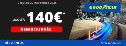 promo pneus auto Goodyear pas chers