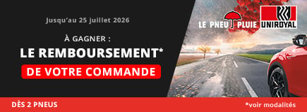 promo pneus auto uniroyal par cher