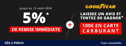 allopneus promo pneus Goodyear pas chers