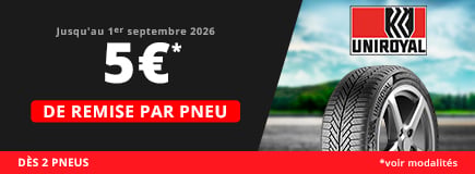 Promo pneus pas cher allopneus Uniroyal
