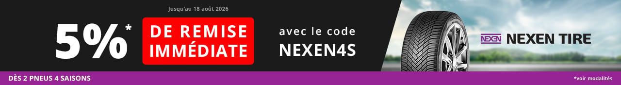 allopneus promo nexen remise pneus pas chers
