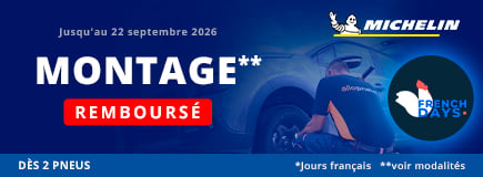allopneus promo french days pneus Michelin pas chers