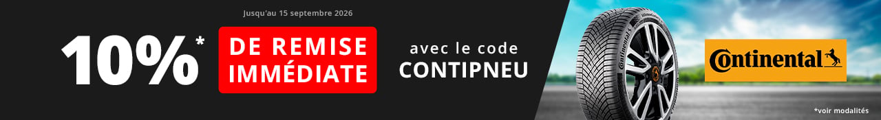 allopneus promo pneu Continental pas chers
