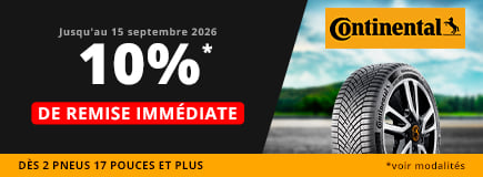 allopneus promo pneu Continental pas chers