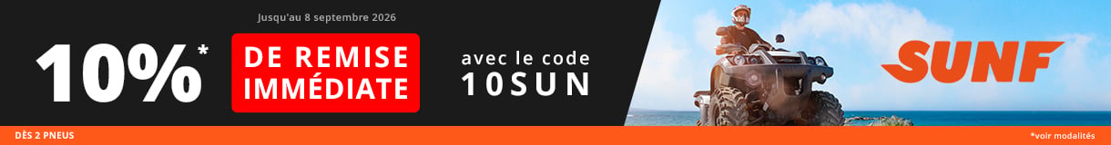 Promo pneus pas cher quad allopneus sunf