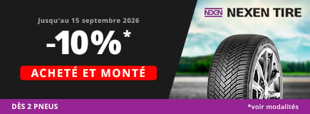 Promo pneus pas cher allopneus remise si montage Nexen
